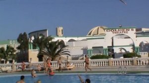 Отель Golden Five City 5*. Хургада. Бассейн с водными горками