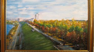 Прогулка. Красная горка. Музей. Памятник монумент шахтерам. Эрнст Неизвестный. Кузбасс. Томь. Город