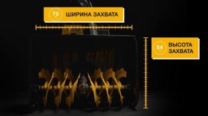 4к 140323 Самоходный колёсный снегоуборщик Huter SGC 8100