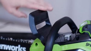 Цепная пила Greenworks GD40CS18 40V 2005807 (40 см) бесщеточная аккуму