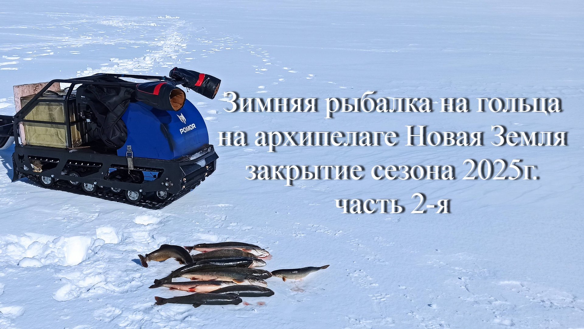 Ловля Гольца Зимой. Закрытие сезона 2025г часть 2 я