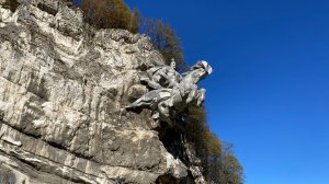 Северная Осетия, Алагирское ущелье. Уастырджи и река Ардон