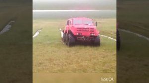 вездеход "русак" тест драйв по болотам Ямала