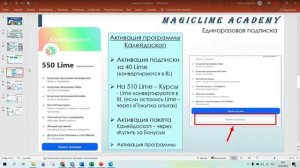 НОВЫЕ ВОЗМОЖНОСТИ НА ПЛАТФОРМЕ MAGICLIME ACADEMY