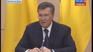 Янукович о Тимошенко и Беркуте