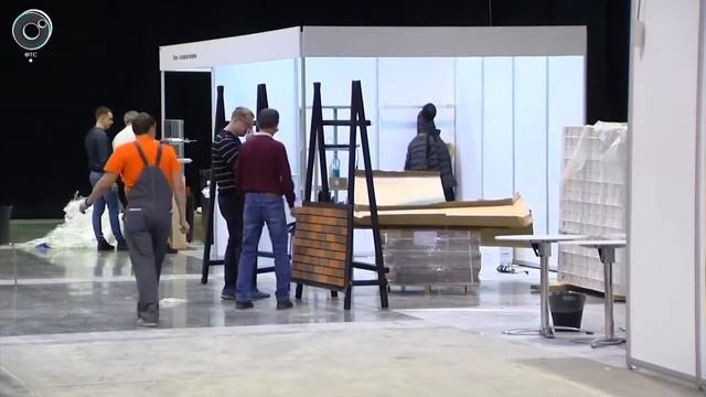 Подготовка к открытию выставки Siberian Building Week 2019 смотреть онлайн