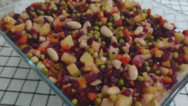 Винегрет-классическое угощение русской кухни🔥🔥 смотреть онлайн