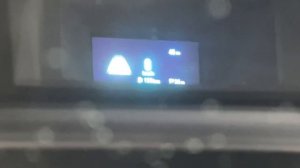 Отображение температуры двигателя в верхней строчке навигационной части на проекции Tiggo 8 pro max