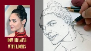 Научитесь рисовать лица в 3/4 с помощью метода Лумиса