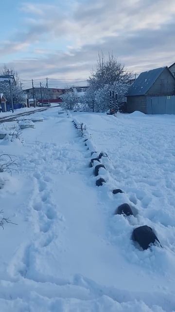 внезапно выпал снег! испытания картинга в рыхлом снег? смотреть онлайн