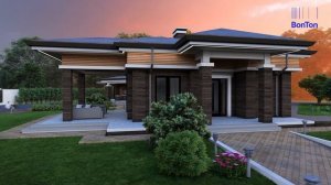 Проект загородного дома в предгорье