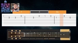 🎸 Billie Eilish - What Was I Made For - EASY Guitar tutorial (TABS) Ⓜ️