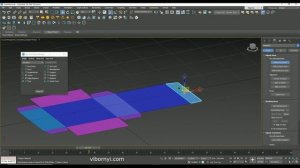 Моделирование упаковки используя  раскройку упаковки  в 3ds max