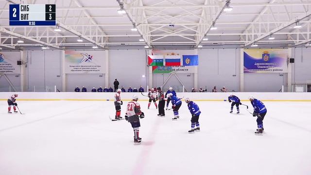 Сибирь (Тюменский р-н) — Витязь (Тюмень) | Любитель 40+ (15.02.2024) смотреть онлайн