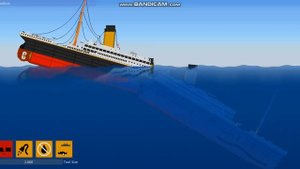 Как тонул Титаник SINKING SIMULATOR