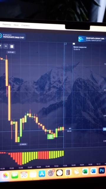 📈 Торговая сделка usd/chf 60$ - профит 51.60$ 💰 ЗАРАБОТОК + СТ