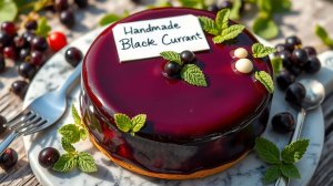 Не торт, а шедевр: почему этот Бенто с черной Смородиной станет Вашим новым фаворитом!