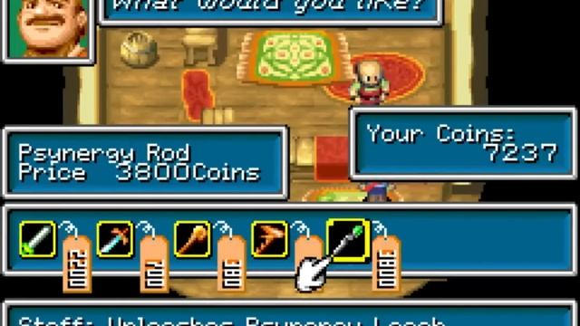 Golden Sun [GBA] - Часть 2 из 4