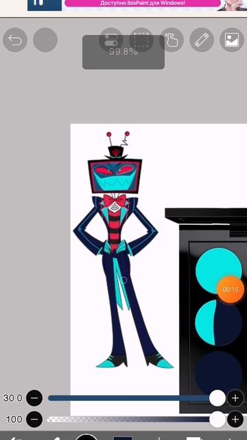 Палитра цветов в стиле Вокса #hazbinhotel #Vox смотреть онлайн