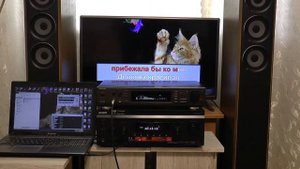 Technics SH-GE90 + Sony STR-DA2400ES - караоке для компьютера.