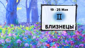 БЛИЗНЕЦЫ ♊ 19 - 25 Мая 2025 | Расклад таро на неделю для знака Зодиака Близнецы