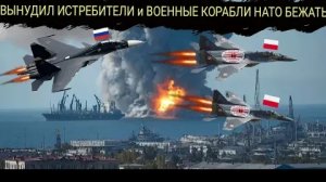 Польские истребители вместе с эстонскими военными кораблями атаковали Российское судно.