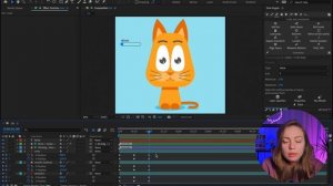 Пошаговый Риггинг Головы Котика в After Effects с Duik Angela