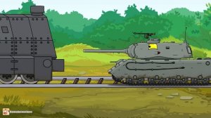 HomeAnimations – Мультики про танки  Этот МОНСТР слишком СИЛЕН !