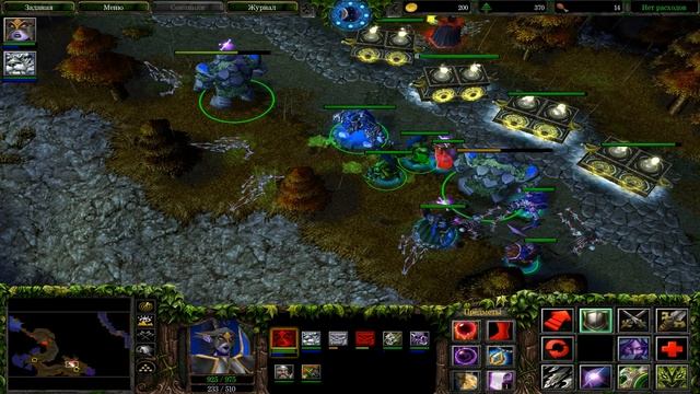WarCraft III The Frozen Throne Hard - Ночные Эльфы Часть 6 - Осколки Альянса смотреть онлайн