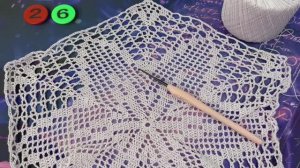 26 ряд салфетки «Цветочная»