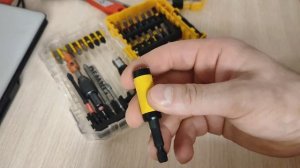 кейс dewalt DT70801-QZ. оснастка для шуруповерта сборщика меб?