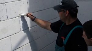 Нанесение материала Корунд.