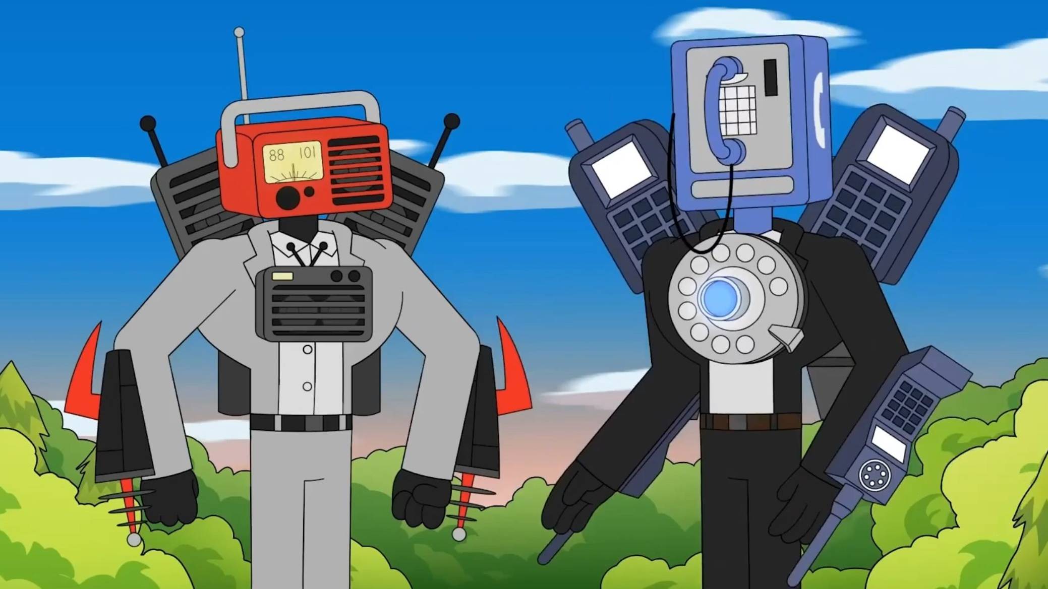 Телефонмен мстит Скибиди Туалету ученому за Титана Спикермена смотреть онлайн