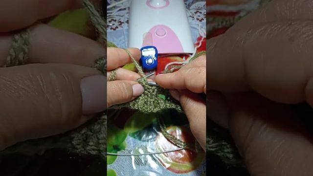 Узор ЛИСТЬЯ спицами,часть 1