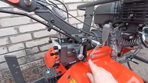 Распаковка и первый запуск мотоблока husqvarna tf 545p