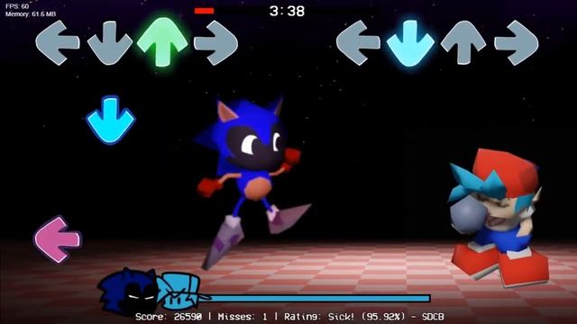 FNF vs X-Terion Sonic мод игра смотреть онлайн