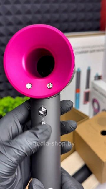 Supersonic HD08 Dyson Фен для волос с насадками Малайзия (реплик смотреть онлайн