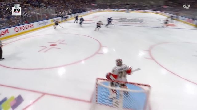 Maple Leafs' Marner Wires One From Deep Past Panthers' Bobrovsky