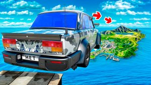 Как далеко чит тачка улетит с огромного трамплина в ГТА 5 моды? Обзор мода в GTA 5