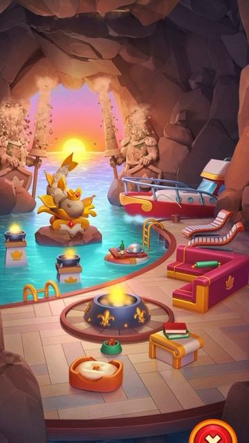 Royal Match ✔ 107 • Тайный (спрятанный) грот #area #зона #game #игра смотреть онлайн