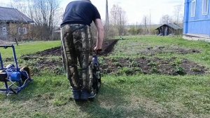 technica Как я сэкономил время пашу мотолебёдкой даже сложный грунт (реальный результат!