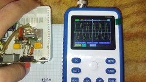 генератор ВЧ 455/465 кГц на одном транзисторе. #S9014 #тест #г