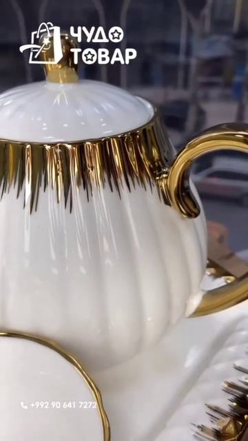 Набор чайник с 6 чашек и с подставкой 💳399сомон смотреть онлайн