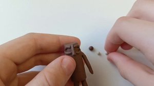 как слепить из пластилина существо тунг, тунг, сахур