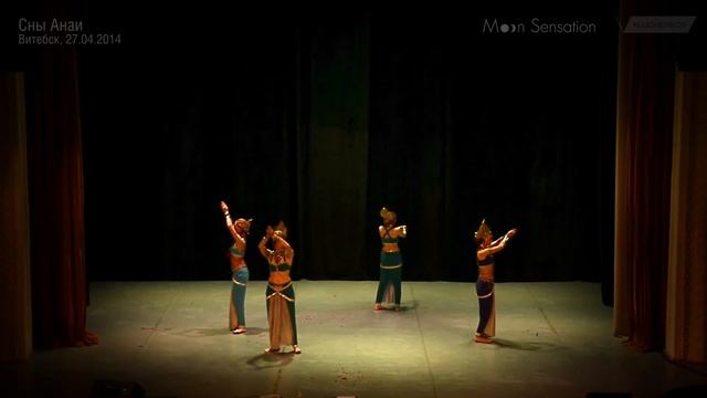 ''Devadasi'' - Theater Tribal Dance ''Full Moon'' - "Сны Анаи" Moon Sensation 2014 смотреть онлайн