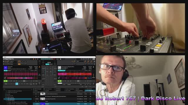 DJ Robert767| Dark Disco:Post Punk Live from Home