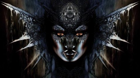 Techno music. Dark. Goth. ArtDesigned.