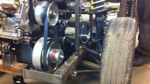 Первый запуск вариатора с автоматическим сцеплением.