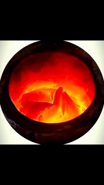 🔥Мини горн для плавки алюминия #своимируками #горелк? смотреть онлайн