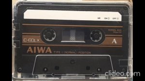 Воспроизведение аудиокассеты AIWA C-60LX